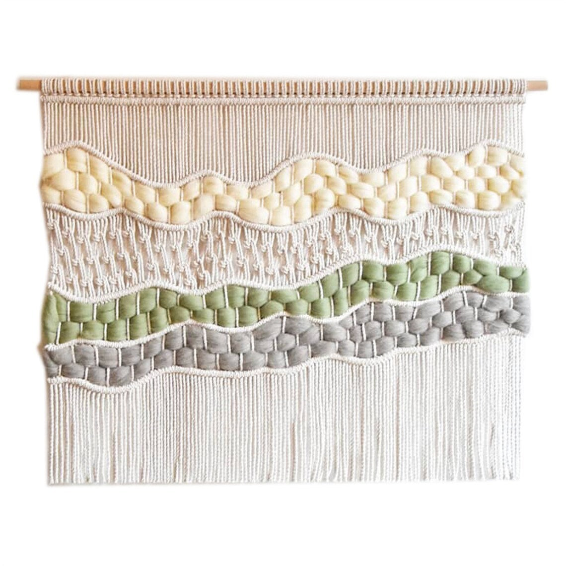 Woven Macrame Wall Tapestry | Kelmera