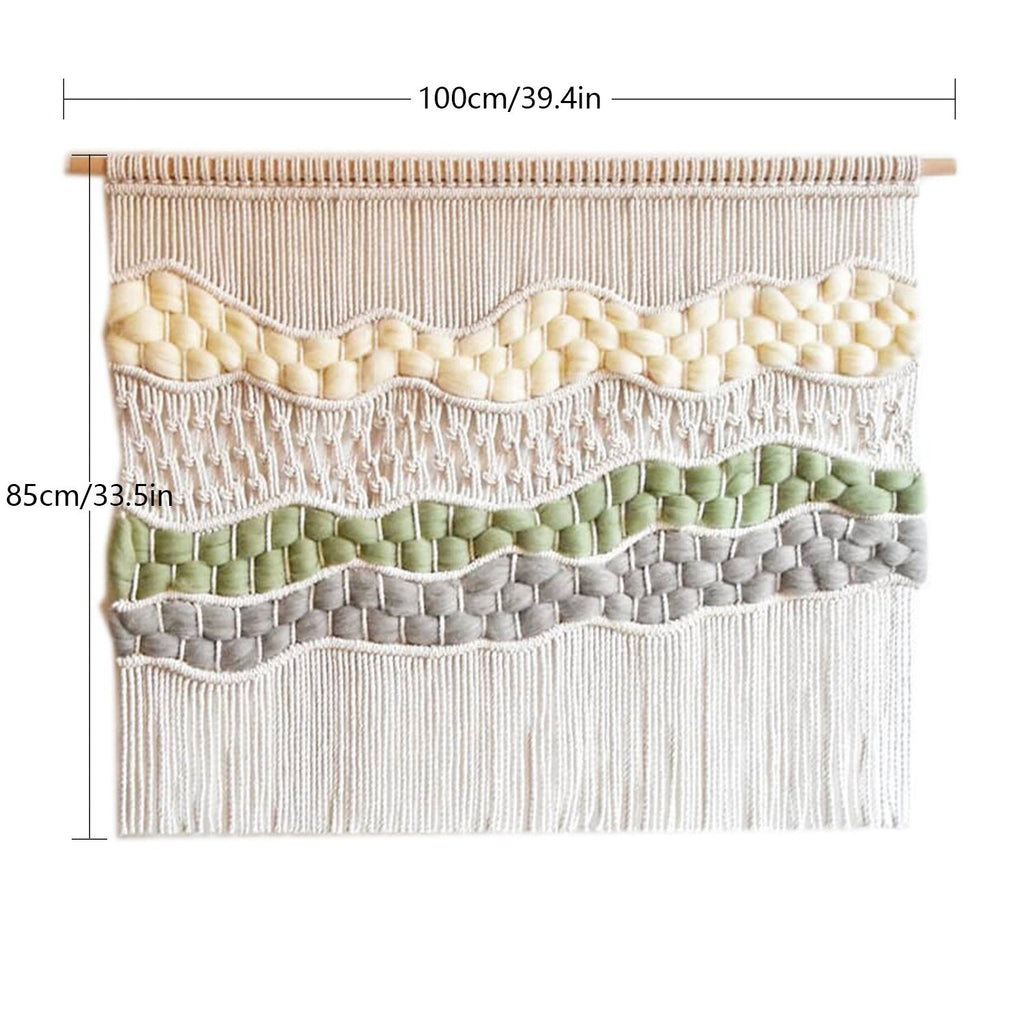 Woven Macrame Wall Tapestry | Kelmera
