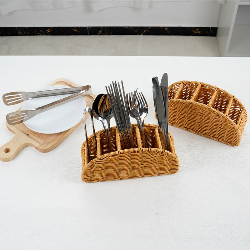 Woven Multi-Compartment Storage Caddy | Kelmera
