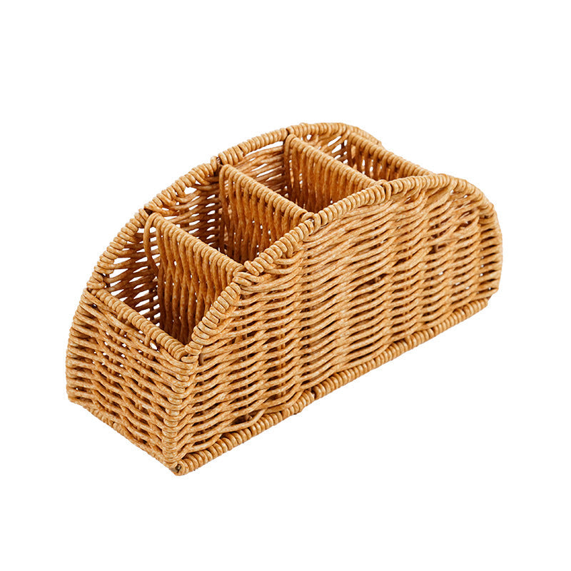 Woven Multi-Compartment Storage Caddy | Kelmera