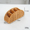 Woven Multi-Compartment Storage Caddy | Kelmera