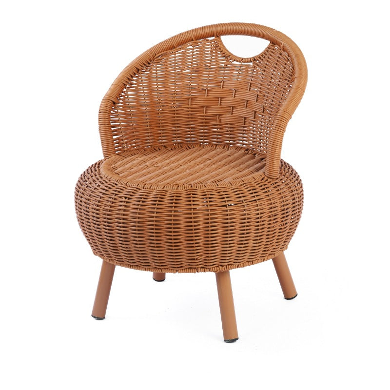 Woven Rattan Lounge Chair | Kelmera