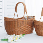 Woven Rattan Utility Basket | Kelmera