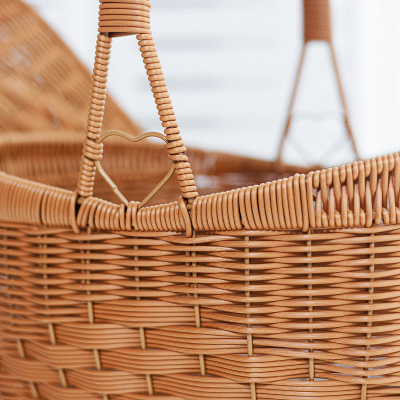 Woven Rattan Utility Basket | Kelmera