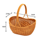 Woven Rattan Utility Basket | Kelmera