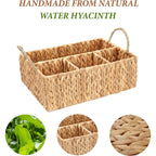 Woven Seagrass Organizer Basket | Kelmera
