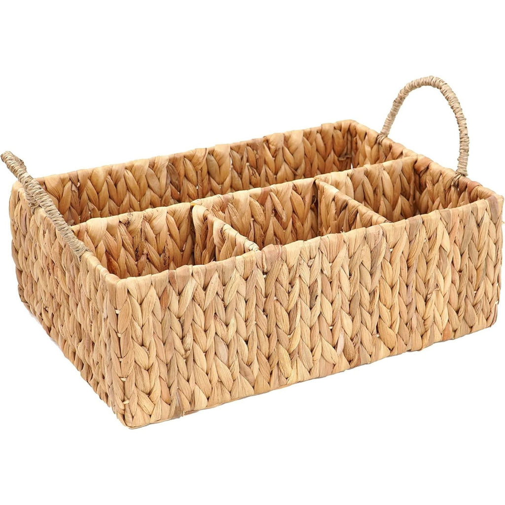 Woven Seagrass Organizer Basket | Kelmera