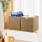 Woven Seagrass Toy Storage Container | Kelmera