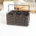 Woven Storage Basket 10.24 × 7.87 × 5.12 Inch | Kelmera