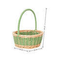 Woven Storage Basket 9.45 × 9.45 × 4.13 Inch | Kelmera