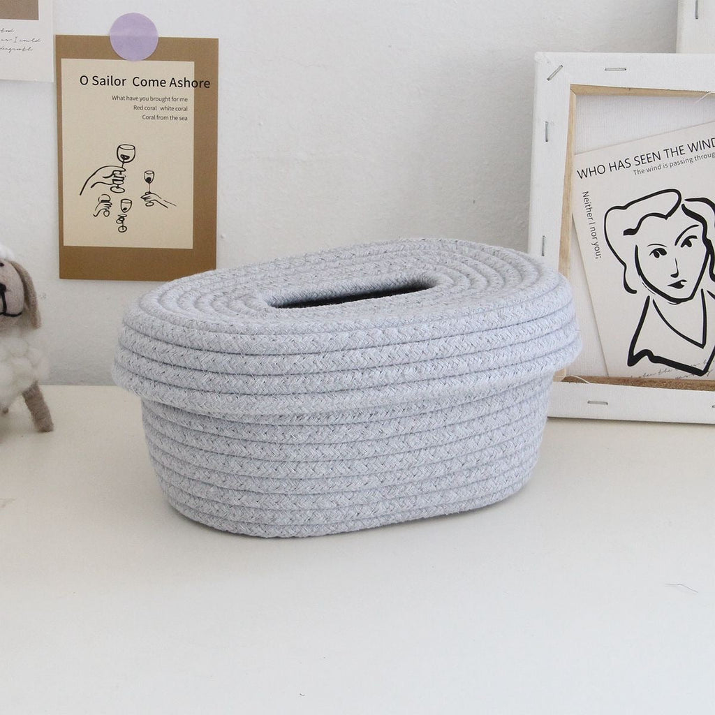 Woven Storage Basket Brown Gray | Kelmera