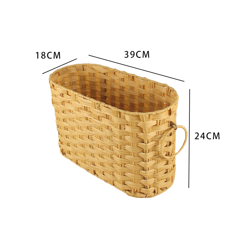 Woven Storage Basket Dark Khaki | Kelmera