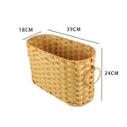 Woven Storage Basket Dark Khaki | Kelmera