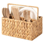 Woven Storage Basket Gray Khaki | Kelmera