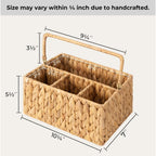 Woven Storage Basket Gray Khaki | Kelmera
