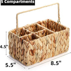 Woven Storage Basket Gray Khaki | Kelmera
