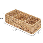 Woven Storage Basket Set Brown Gray | Kelmera
