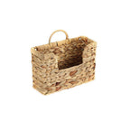 Woven Storage Basket with Handles 11.81 × 4.33 × 7.87 Inch | Kelmera