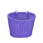 Woven Storage Basket with Leather Straps | Kelmera