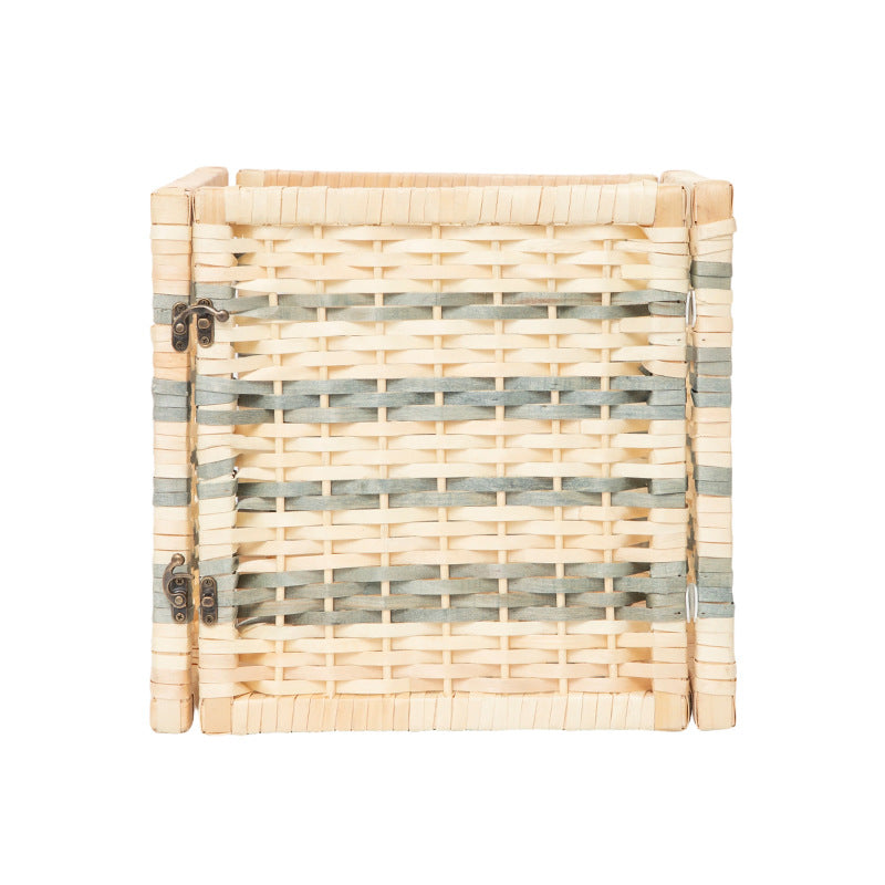 Woven Storage Basket with Removable Lid | Kelmera