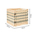 Woven Storage Basket with Removable Lid | Kelmera