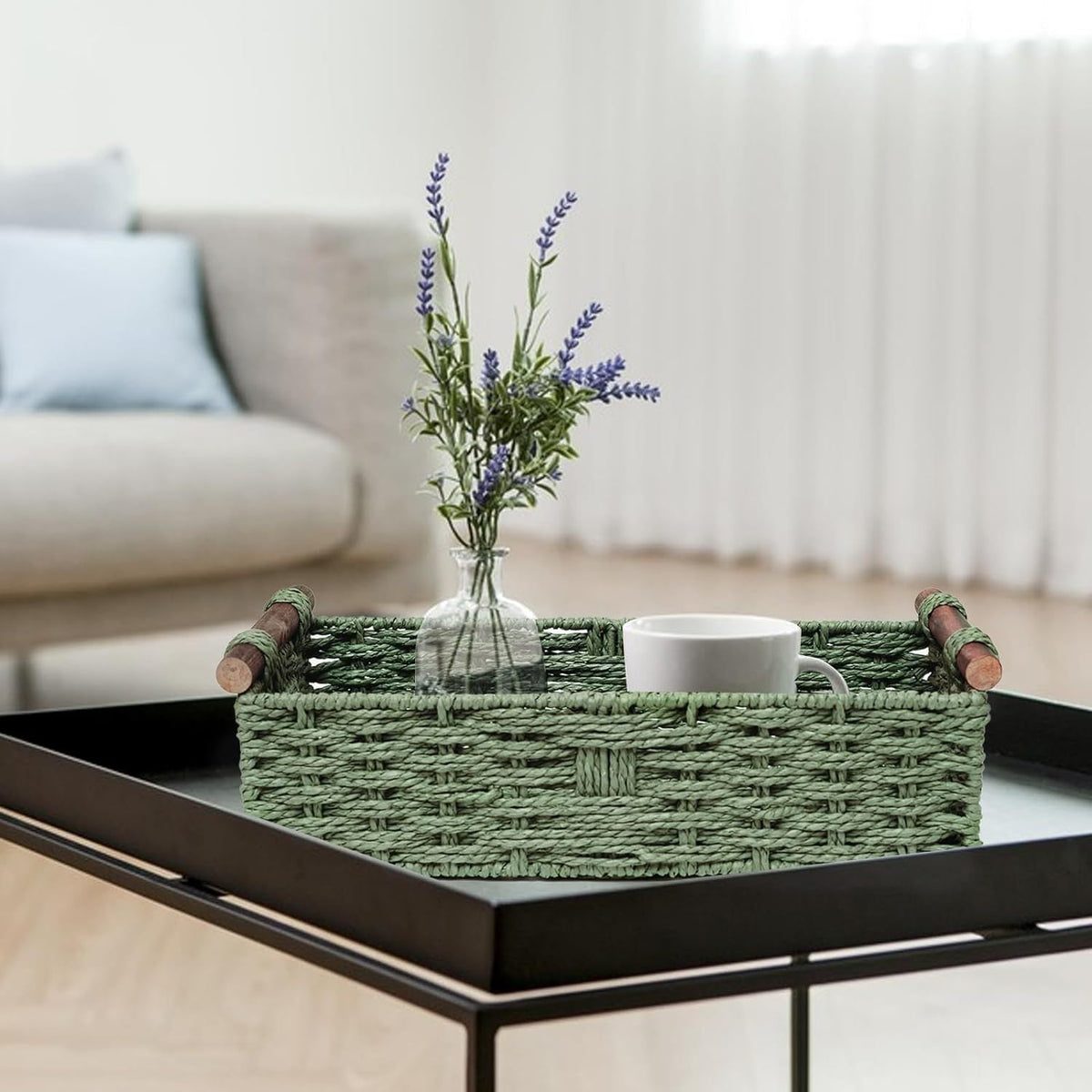 Woven Storage Caddy Basket | Kelmera