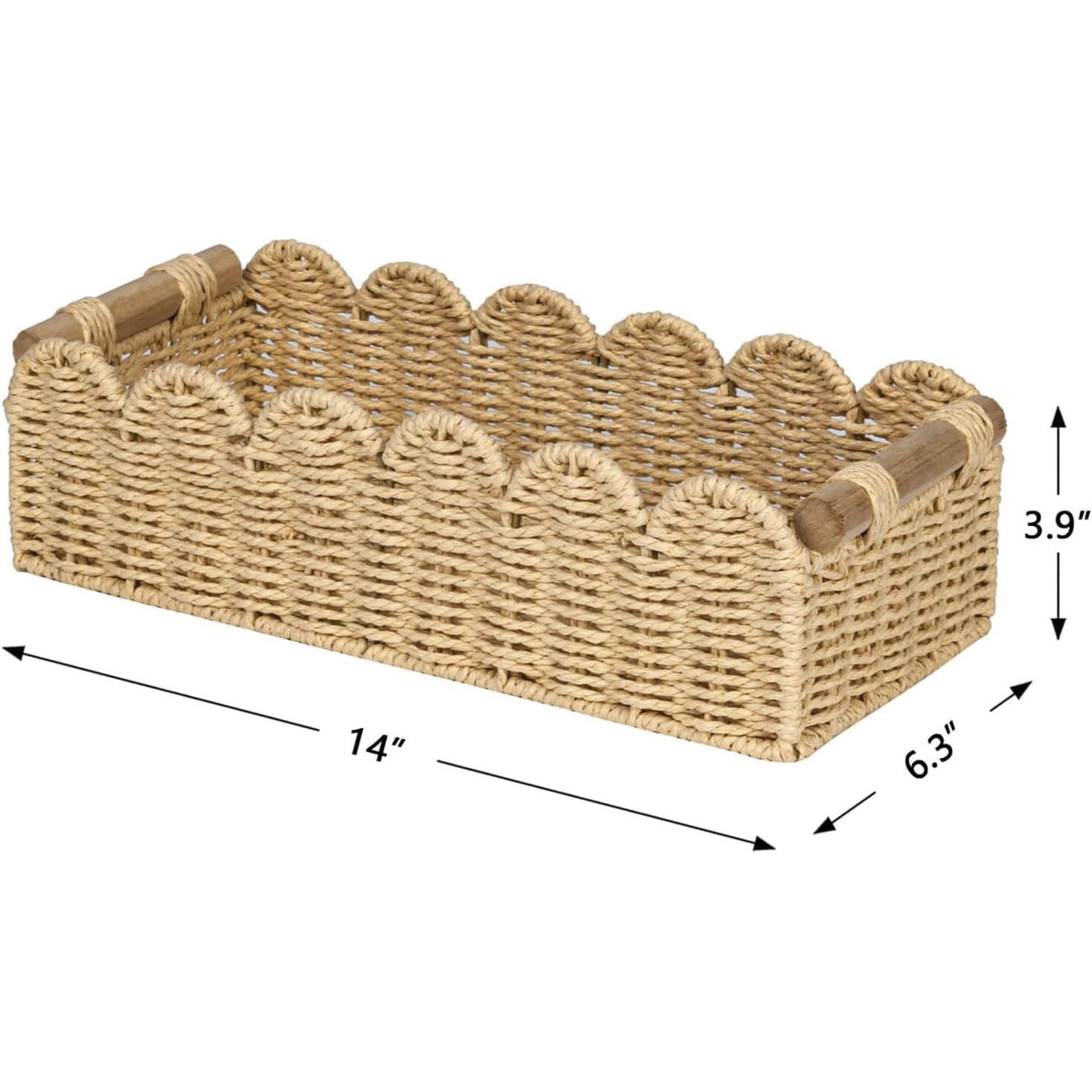 Woven Storage Caddy Basket | Kelmera