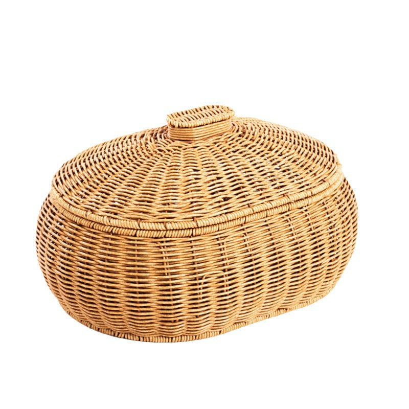 Woven Storage Container with Lid | Kelmera