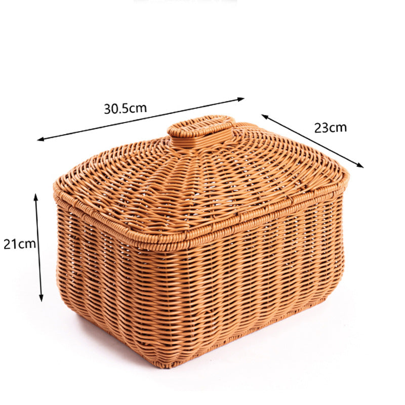 Woven Storage Container with Lid | Kelmera