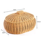 Woven Storage Container with Lid | Kelmera