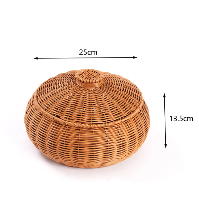 Woven Storage Container with Lid | Kelmera