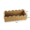 Woven Storage Organizer Basket 14.17 × 3.94 × 5.91 Inch | Kelmera