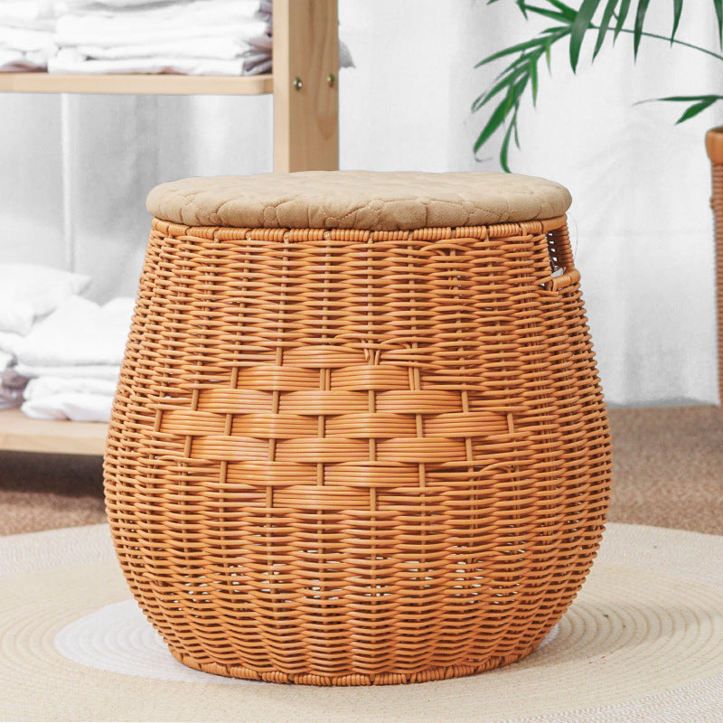 Woven Storage Ottoman | Kelmera