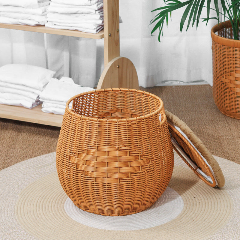 Woven Storage Ottoman | Kelmera