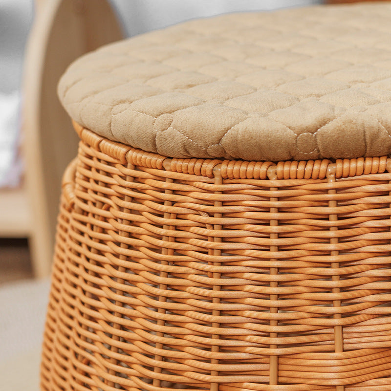 Woven Storage Ottoman | Kelmera