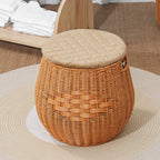 Woven Storage Ottoman | Kelmera