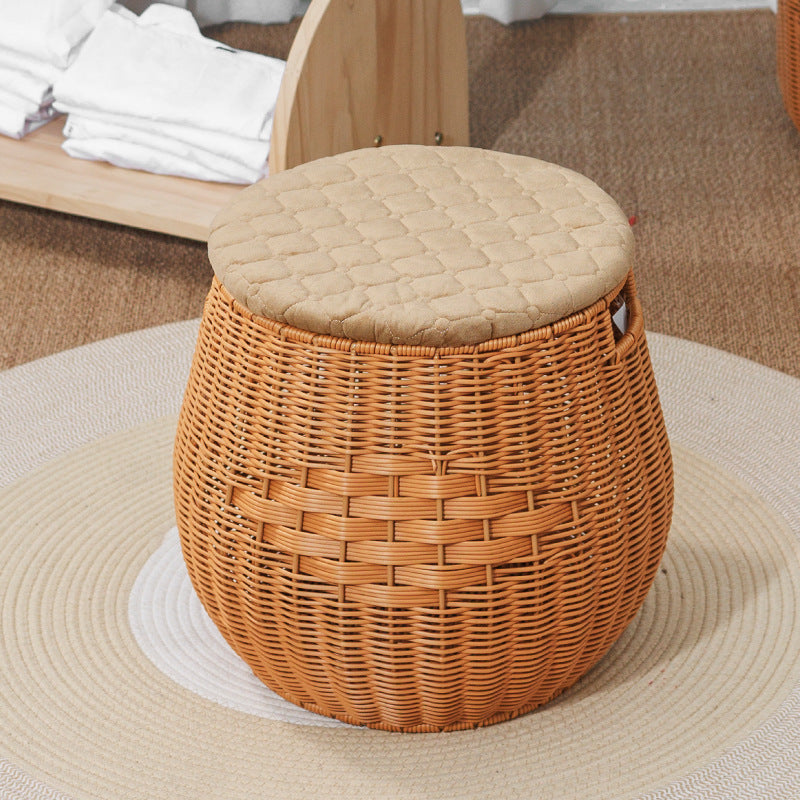 Woven Storage Ottoman | Kelmera