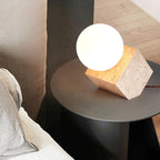 Yardora Travertine Table Lamp