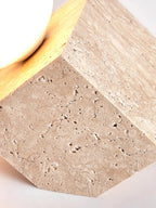 Yardora Travertine Table Lamp