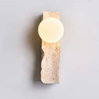 Zelstara Travertine Wall Lamp