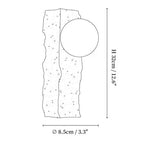 Zelstara Travertine Wall Lamp