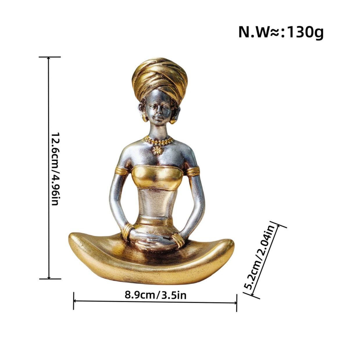 Zenart Statue Gold Silver | Kelmera