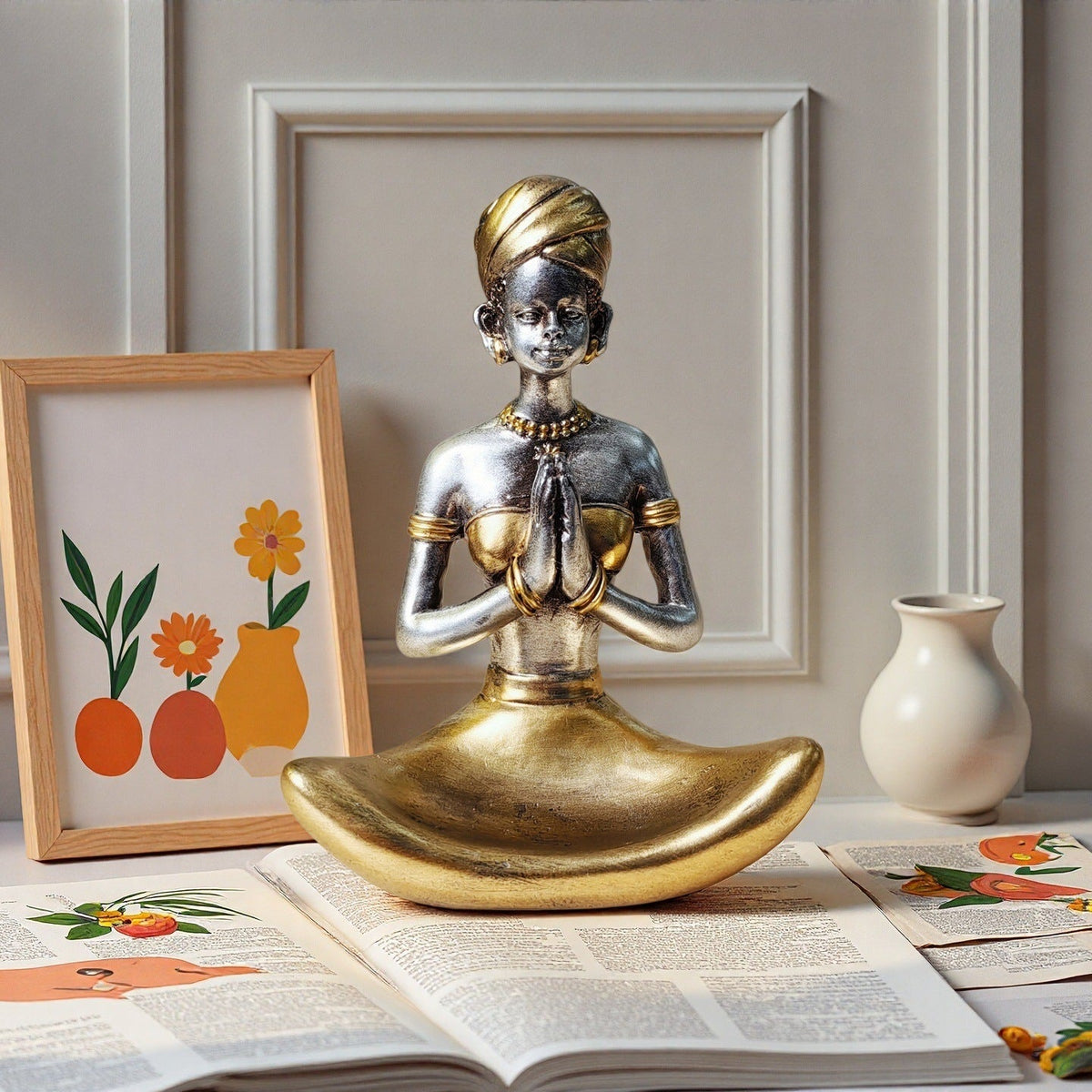 Zenart Statue Gold Silver | Kelmera