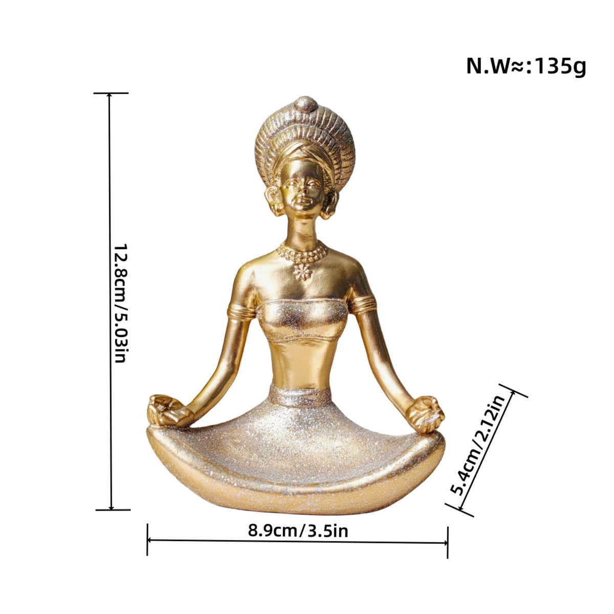 Zenart Statue Gold Silver | Kelmera