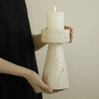 Zorsia Stone Candle Holder